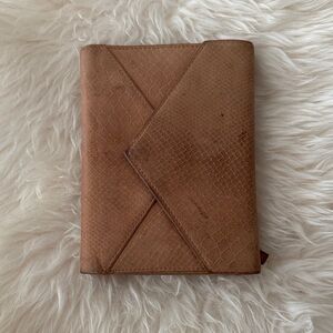 Zara Tan Textured Wallet